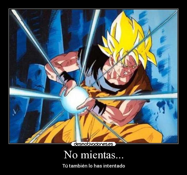 carteles goku desmotivaciones