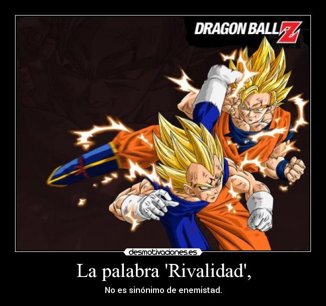 La palabra Rivalidad, -