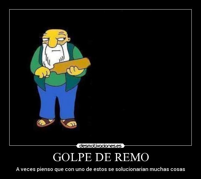 GOLPE DE REMO -
