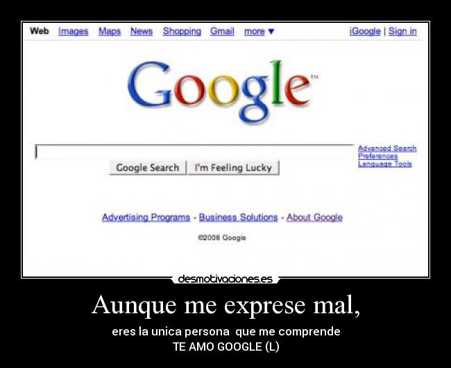Aunque me exprese mal, - 