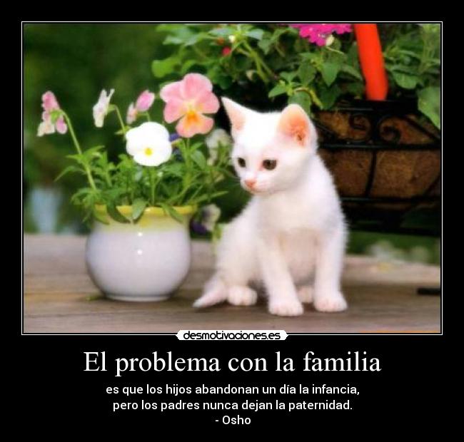 El problema con la familia -