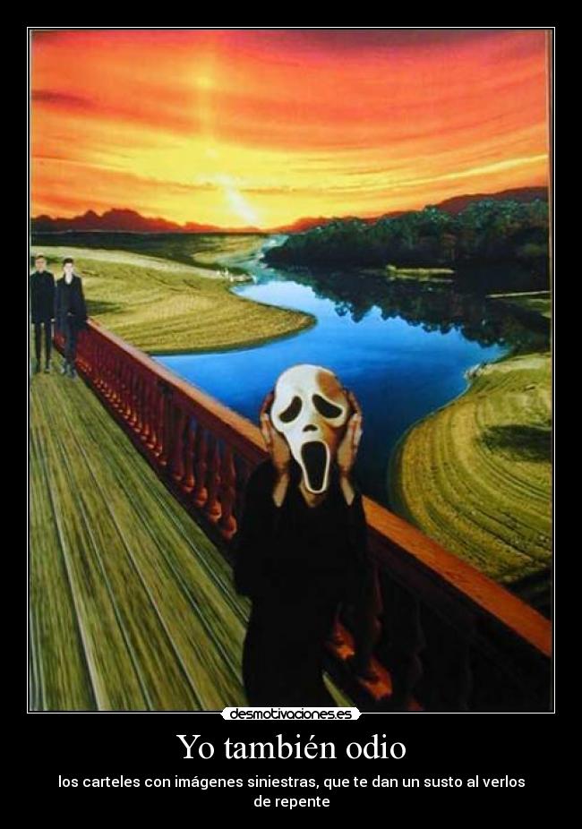 Yo también odio - 