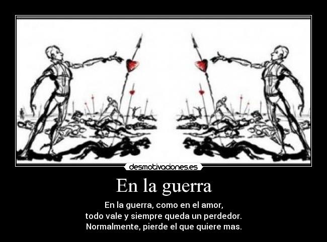 En la guerra -