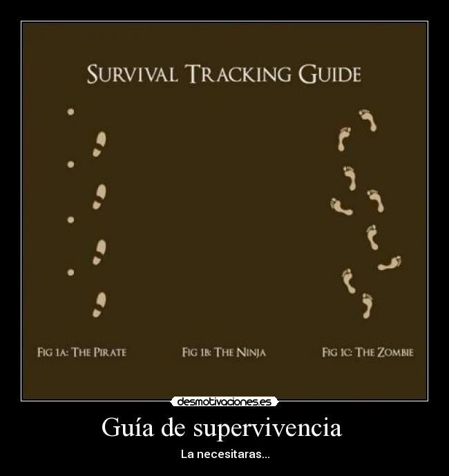 Guía de supervivencia - La necesitaras...