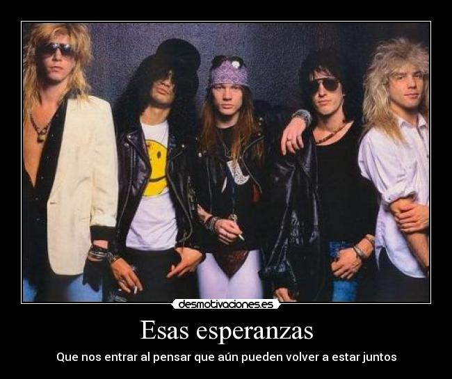 carteles guns roses desmotivaciones