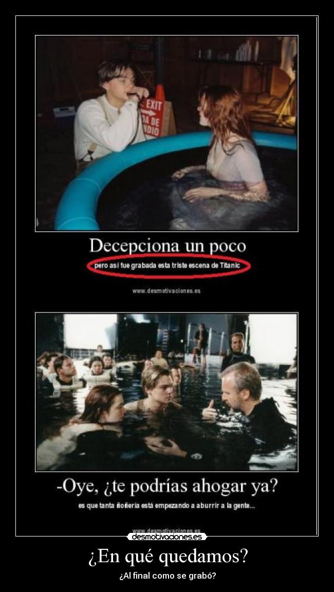 ¿En qué quedamos? - 