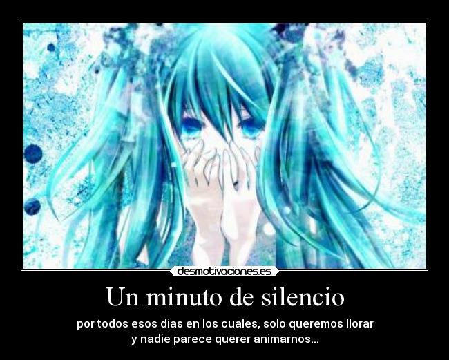 Un minuto de silencio - 