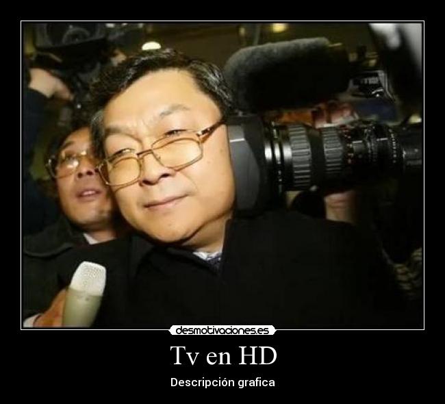 Tv en HD - Descripción grafica