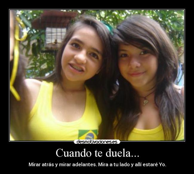 Cuando te duela... -