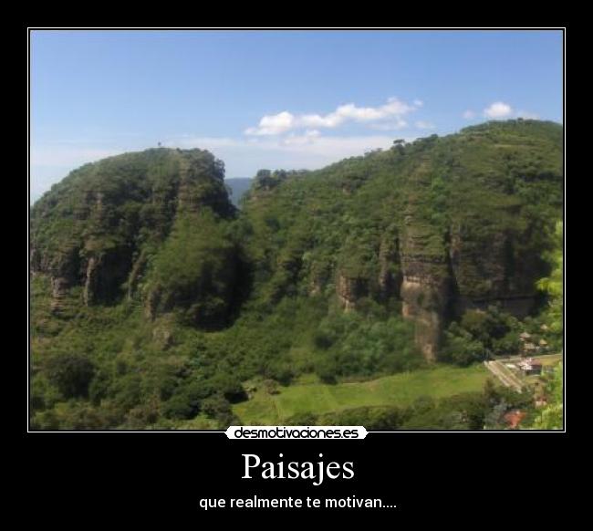 Paisajes - que realmente te motivan....