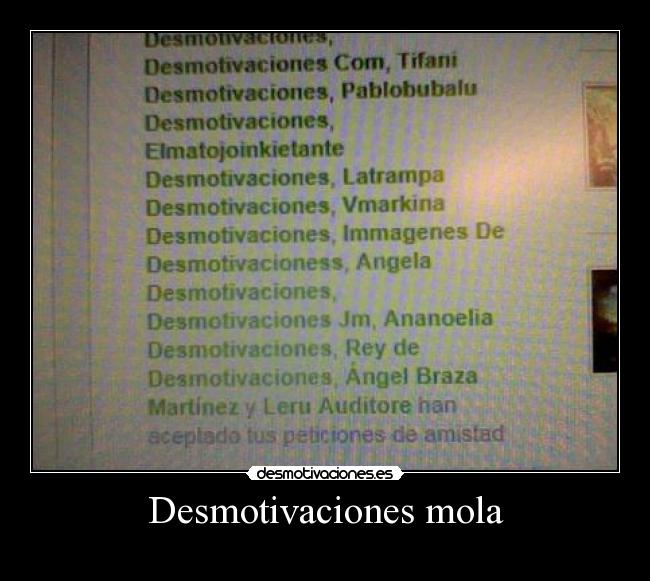 Desmotivaciones mola -