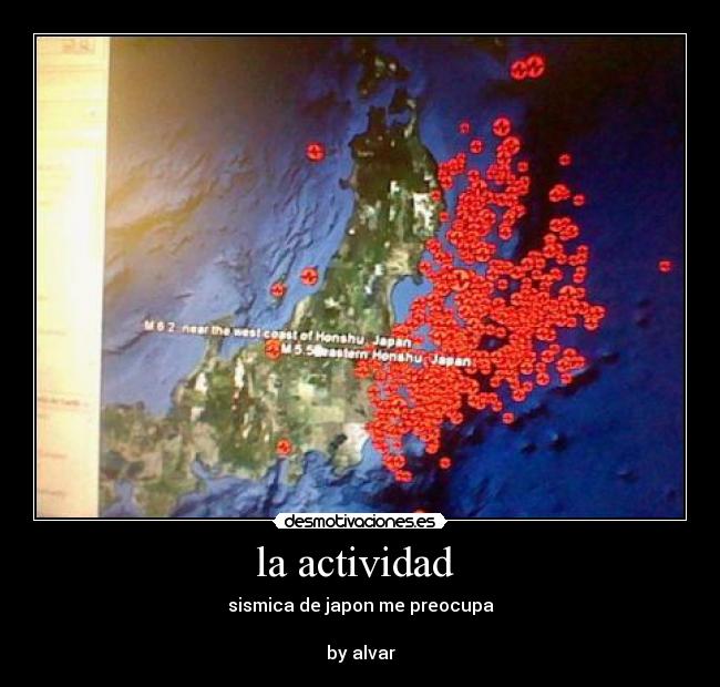 la actividad -