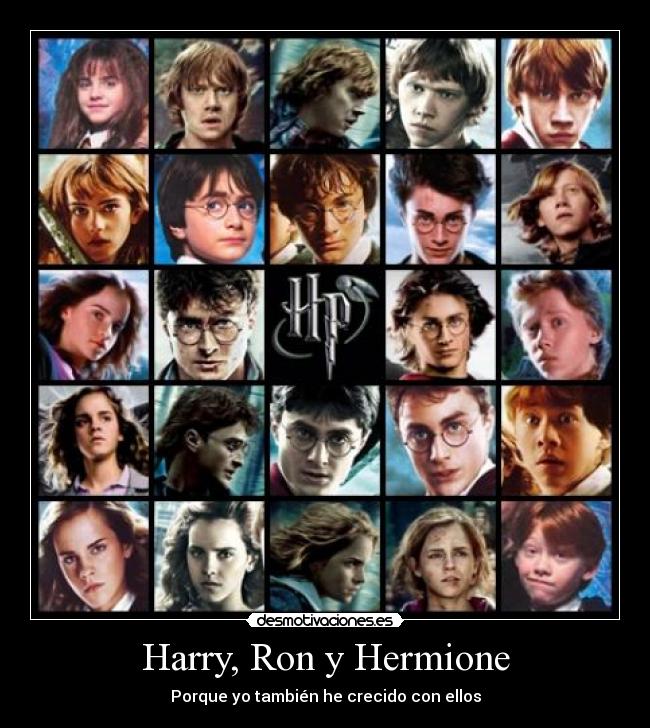 Harry, Ron y Hermione - 
