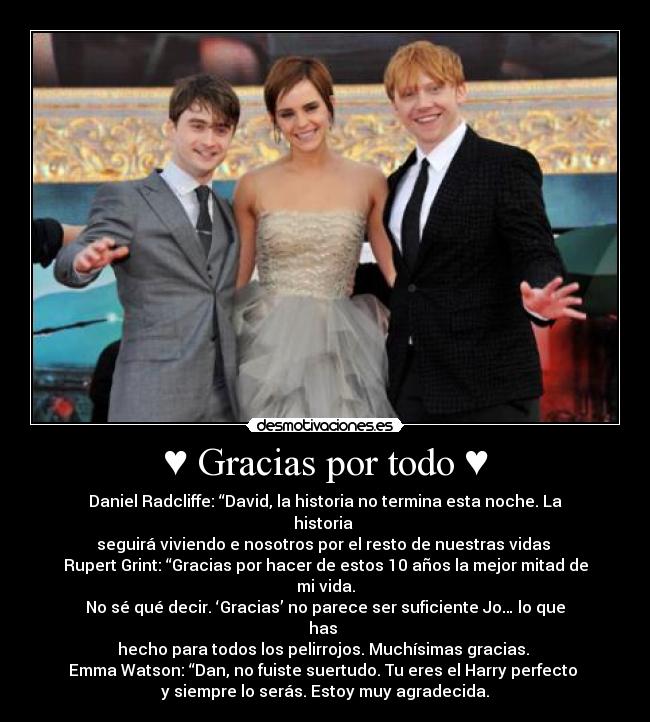 ♥ Gracias por todo ♥ - 