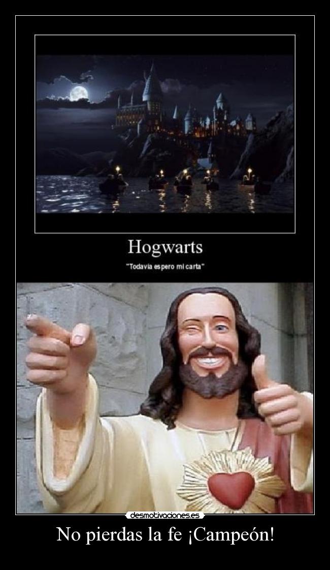 No pierdas la fe ¡Campeón! -