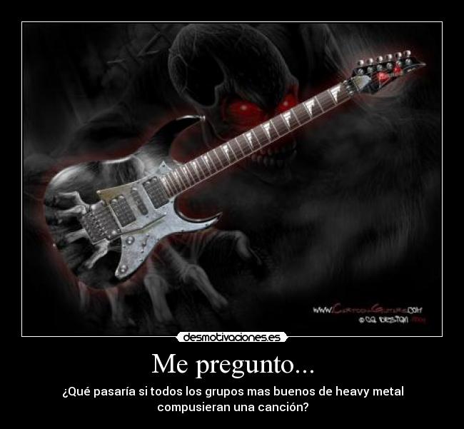 carteles heavy metal forever desmotivaciones