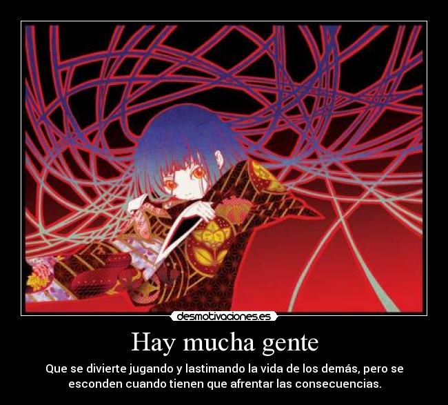 Hay mucha gente -