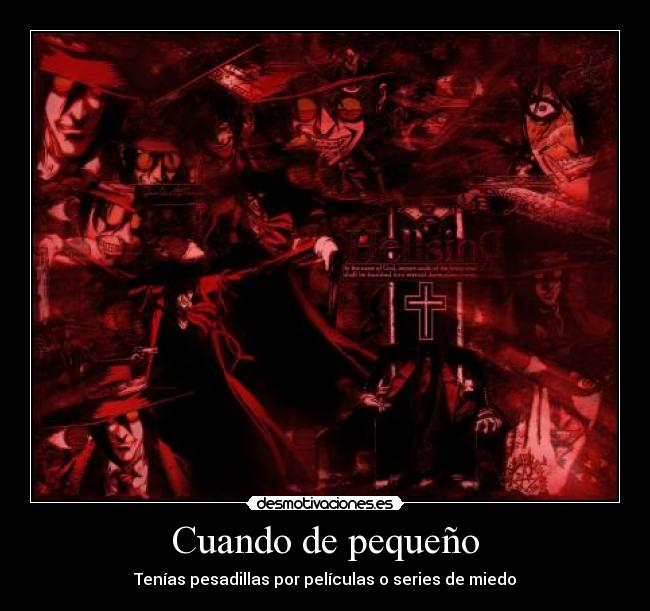 Cuando de pequeño -