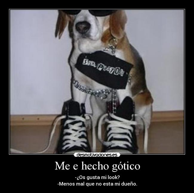 Me e hecho gótico - 