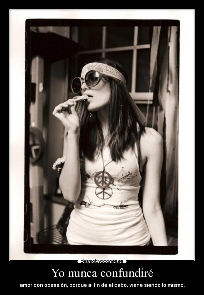 Yo nunca confundiré - 
