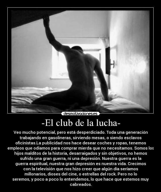 carteles club lucha desmotivaciones