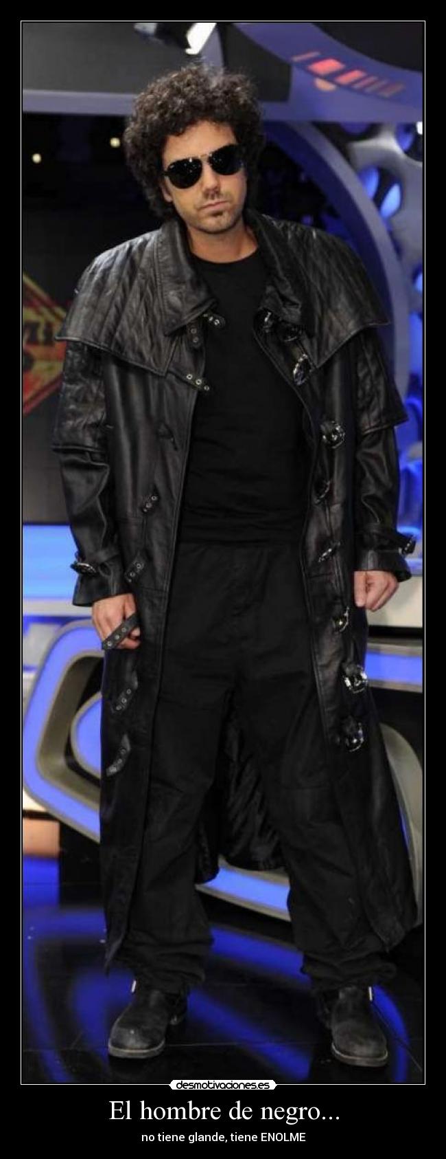El hombre de negro... - 