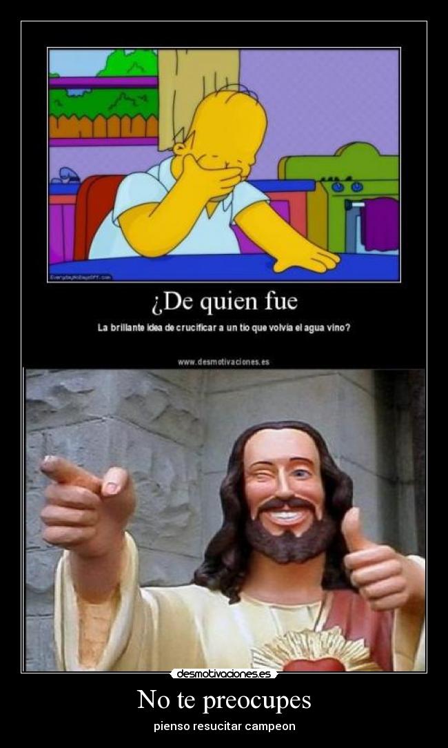 carteles jesus lol facepalm desmotivaciones