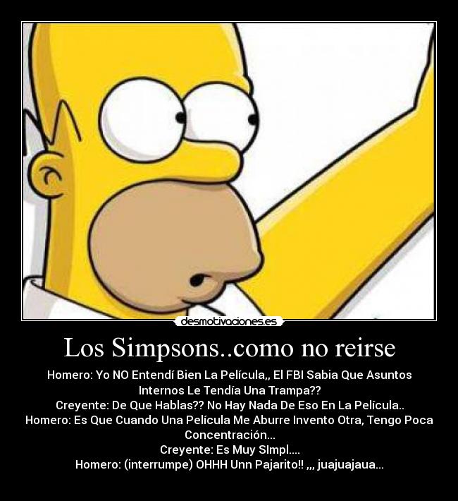 Los Simpsons..como no reirse -