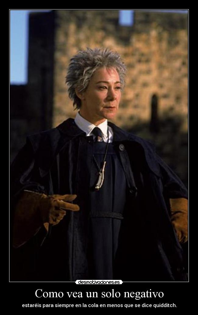 Como vea un solo negativo - 