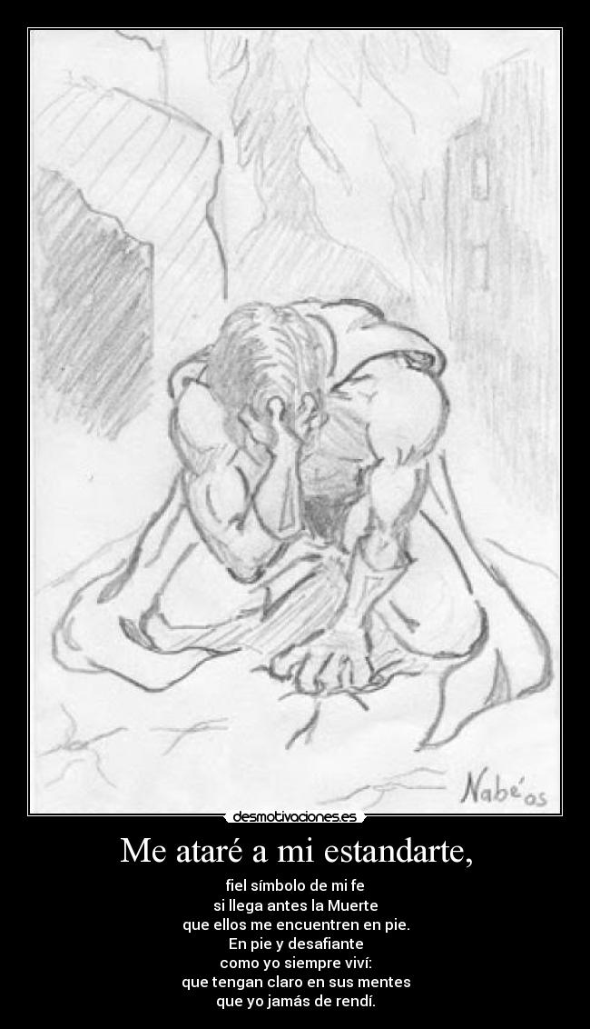 carteles warcry nana heroe derrotado desmotivaciones