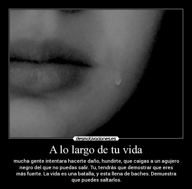 A lo largo de tu vida -