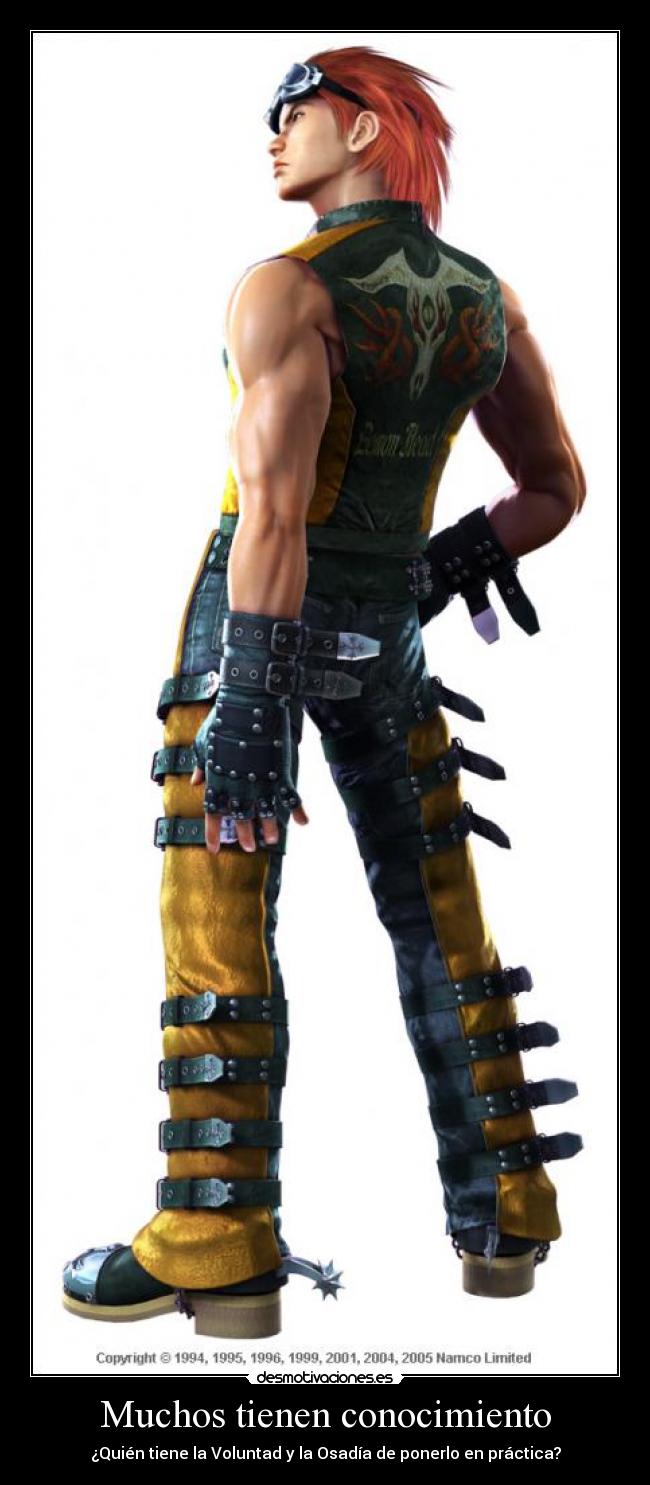 Muchos tienen conocimiento -