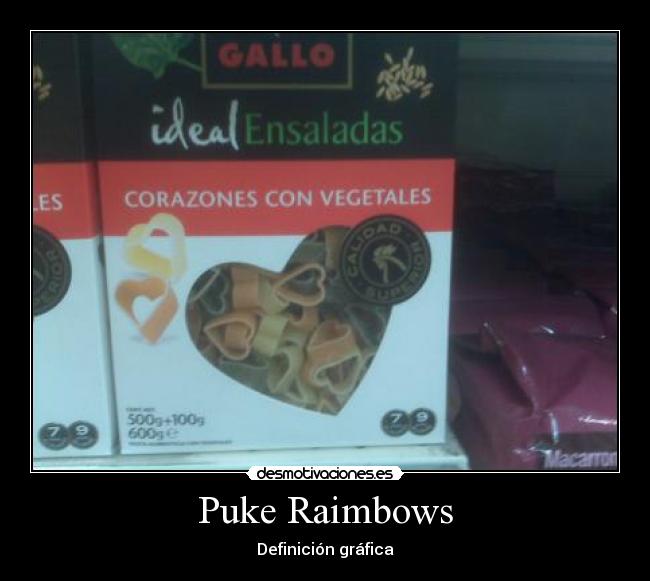 Puke Raimbows -