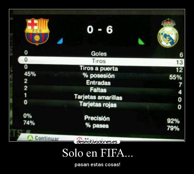 Solo en FIFA... -