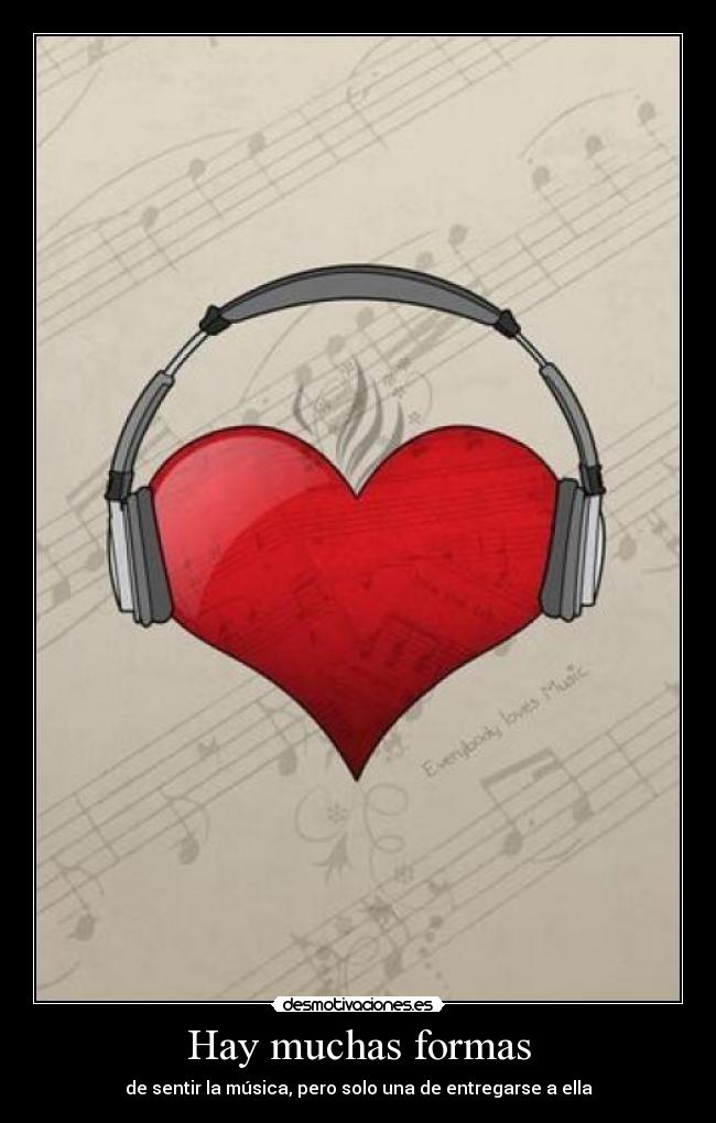 Hay muchas formas - 