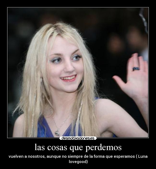 las cosas que perdemos - 