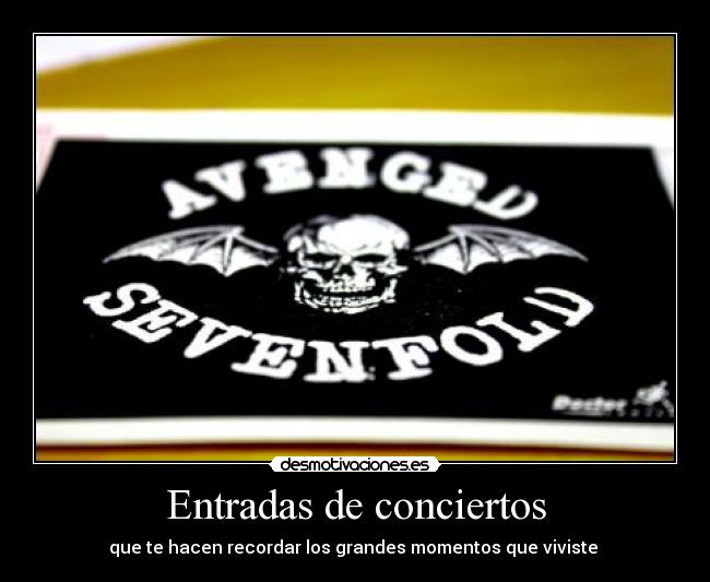 carteles avenged desmotivaciones
