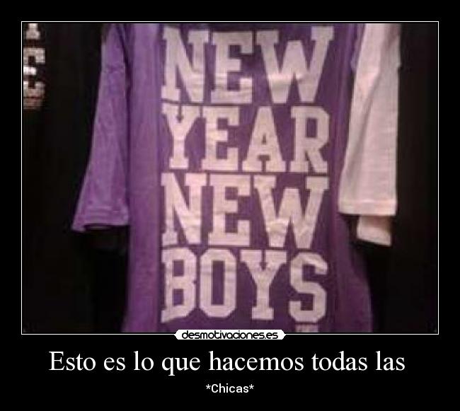 Esto es lo que hacemos todas las - *Chicas*