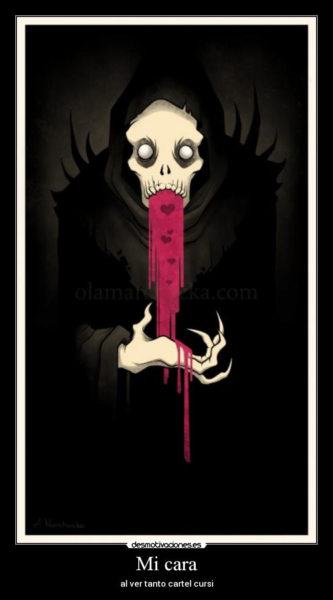 carteles puke rainbow desmotivaciones