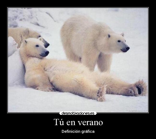 Tú en verano - Definición gráfica