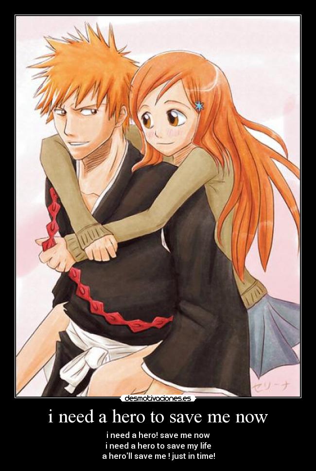 carteles hero bleach desmotivaciones