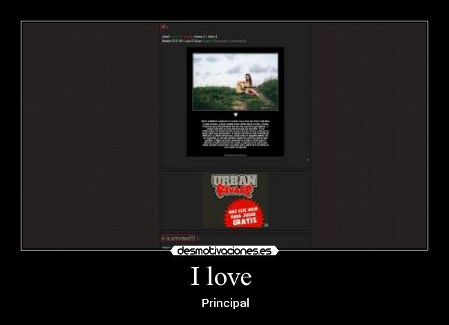 I love  - Principal