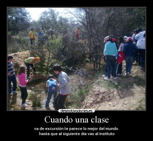 Cuando una clase - 