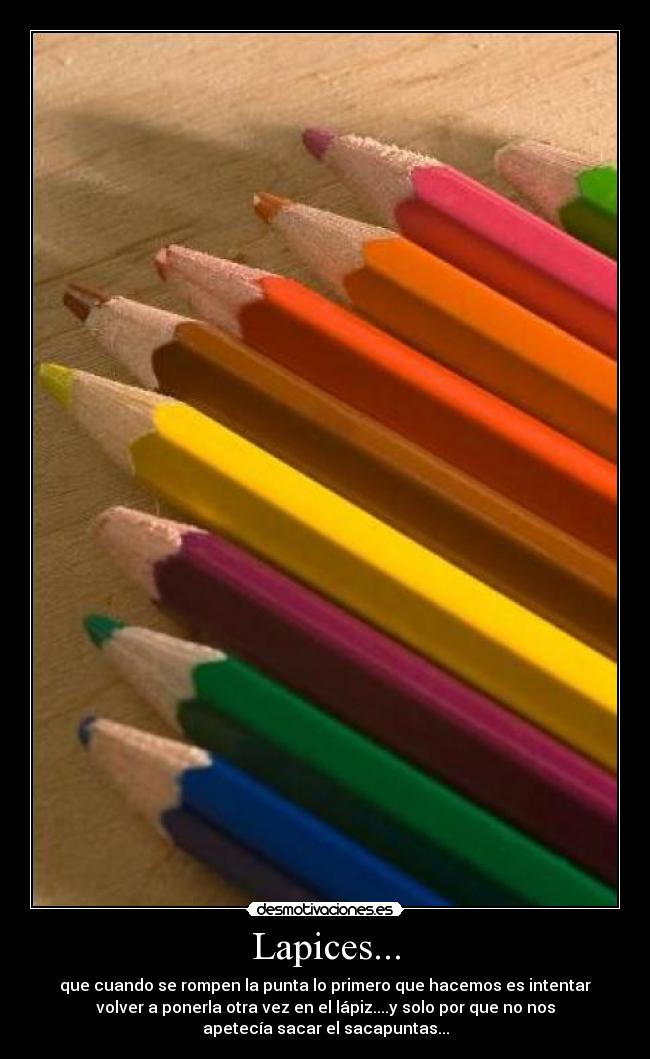 Lapices... - 