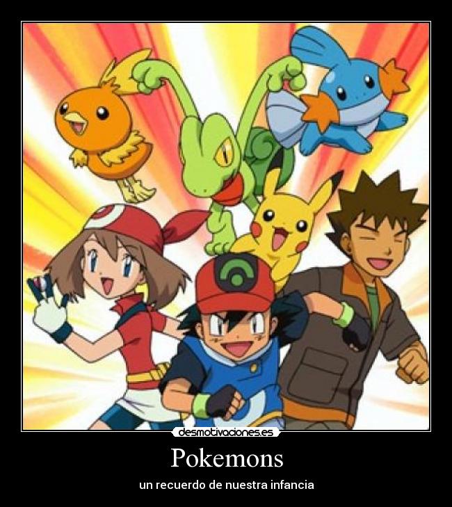 Pokemons - un recuerdo de nuestra infancia