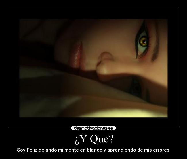 ¿Y Que? -