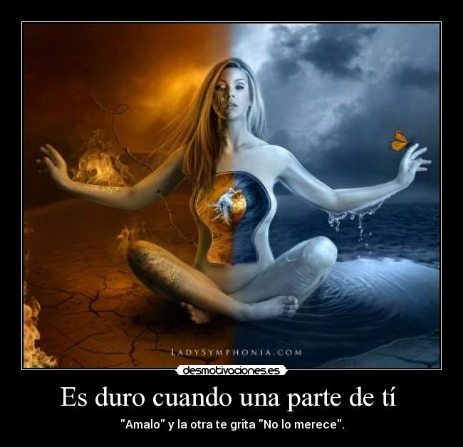 Es duro cuando una parte de tí  - 