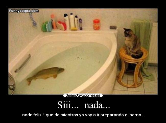 Siii... nada... -