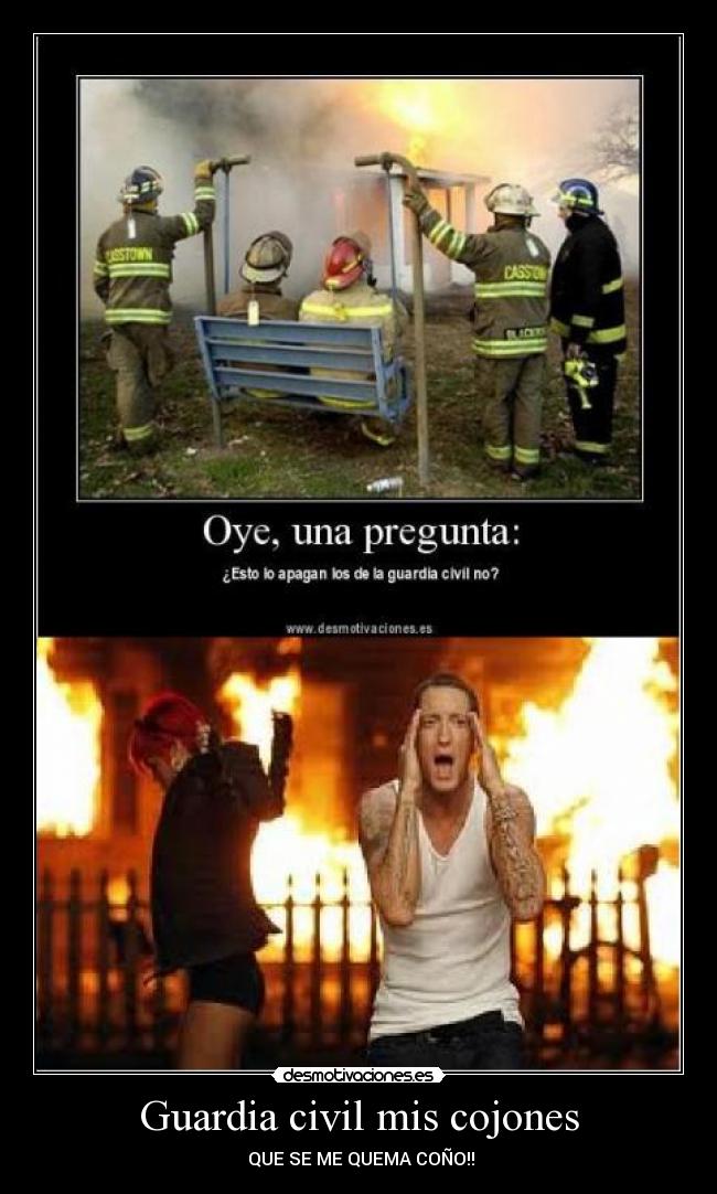 Guardia civil mis cojones -