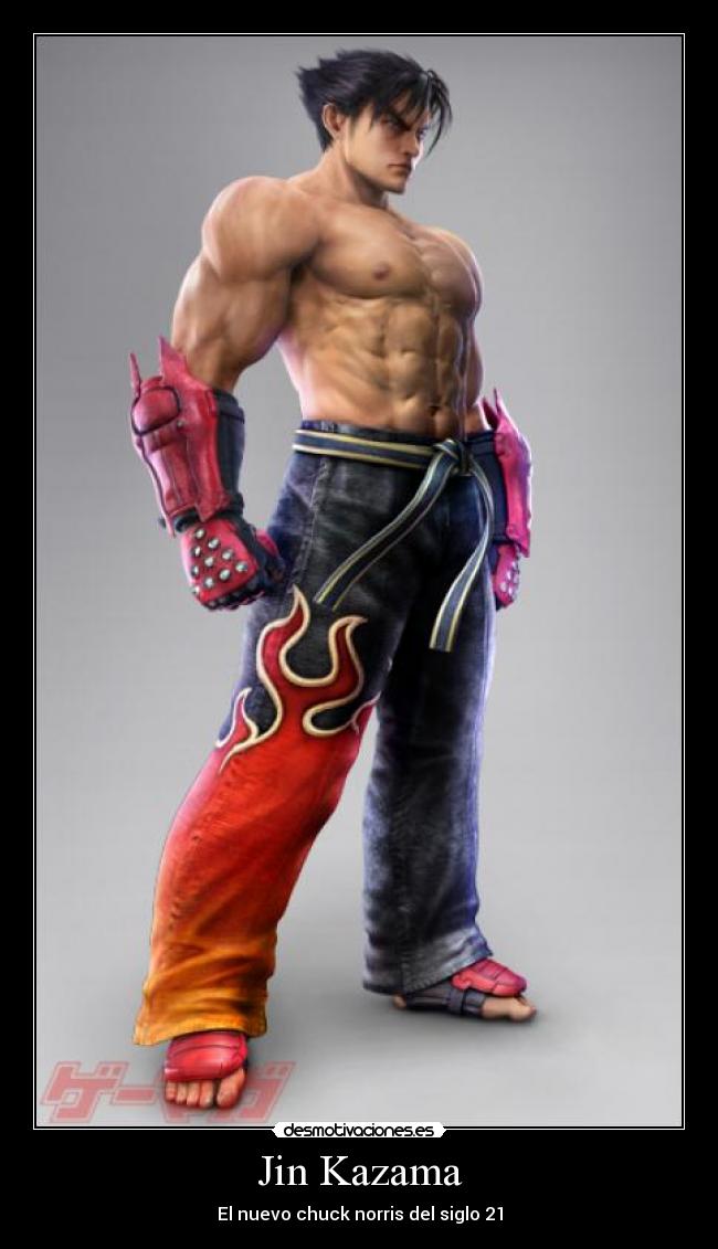Jin Kazama - El nuevo chuck norris del siglo 21